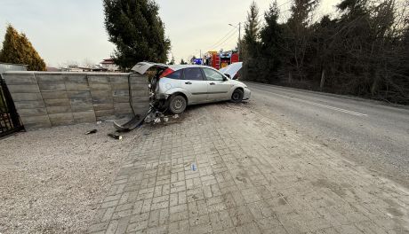 Nieszczęśliwy wypadek w Rykoszynie: 42-latek trafił do szpitala